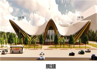 祝賀我司與四川綠建西宜公司順利簽約宜賓國際竹產(chǎn)品交易中心幕墻工程